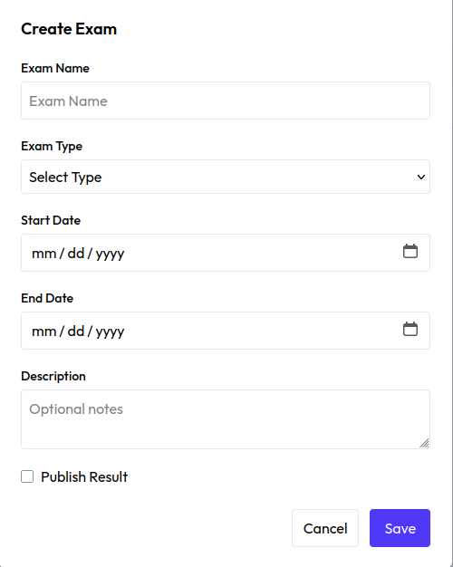 Examinations