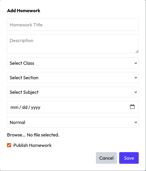 Homework